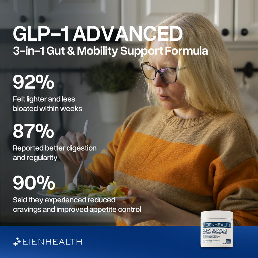 GLP-1 Support | Advanced Gut + Mobility Supplement